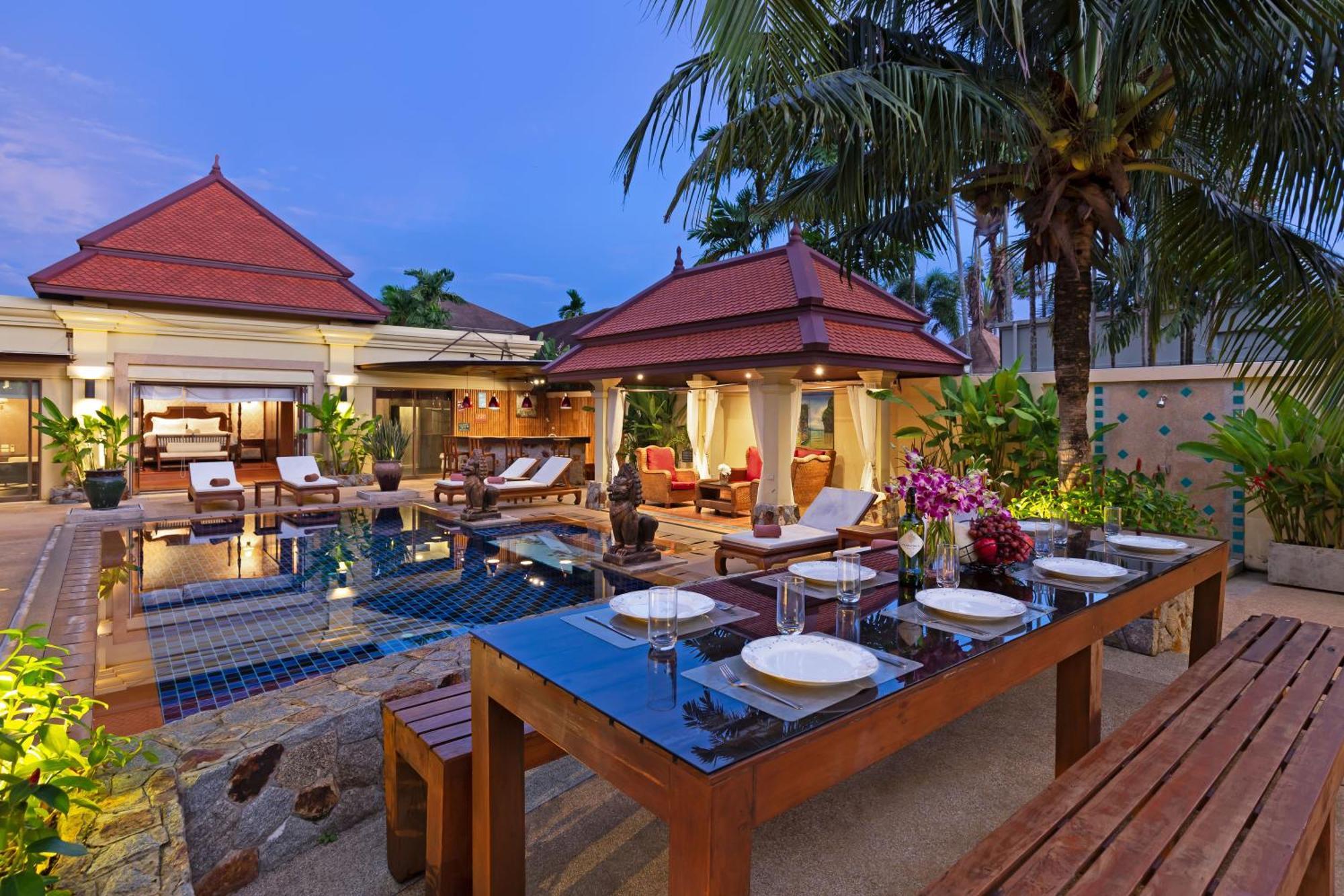 Extraordinary Courtyard 6Br Pool Villa Sri Suri, Naiharn Rawai Екстер'єр фото