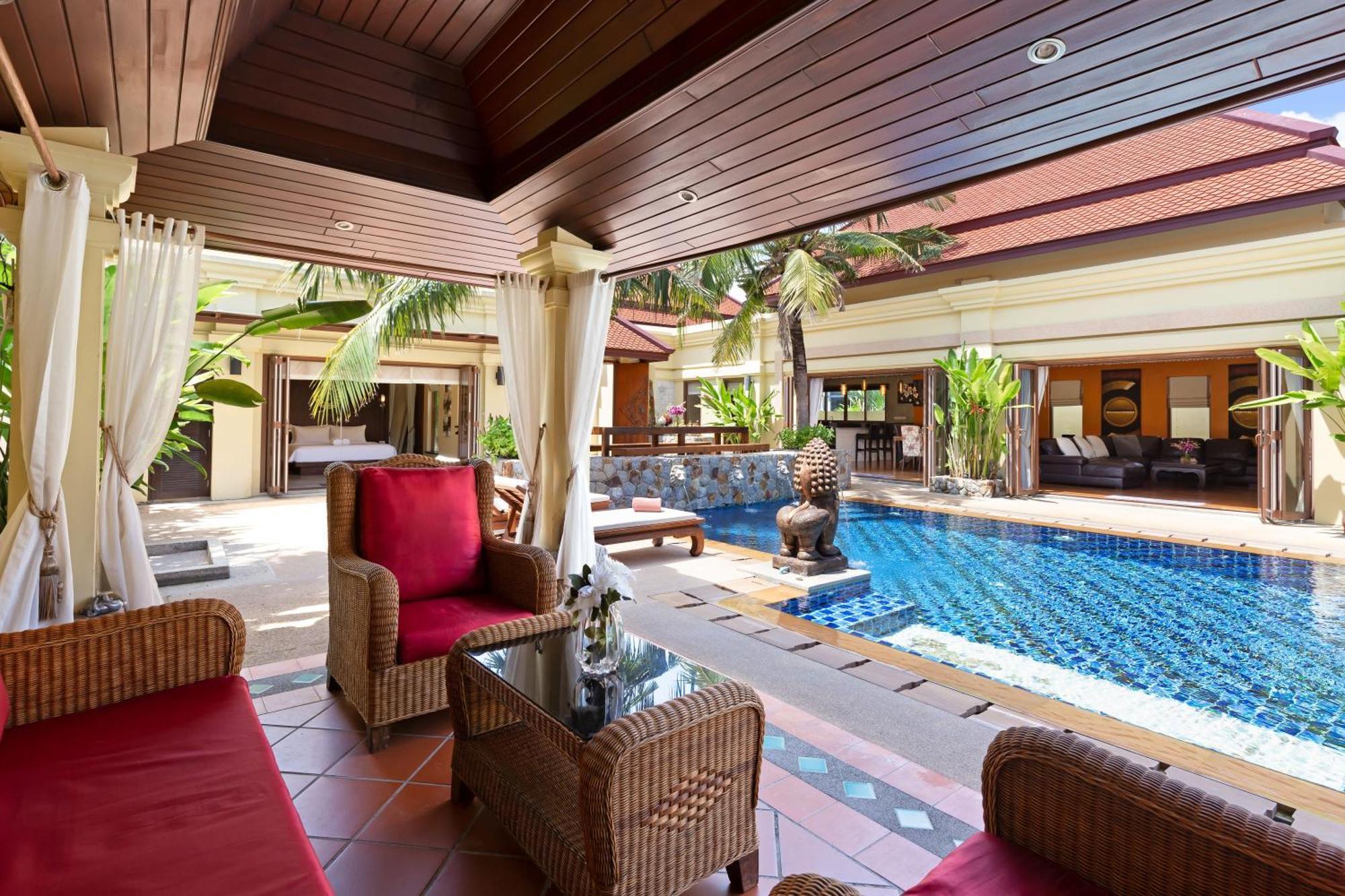 Extraordinary Courtyard 6Br Pool Villa Sri Suri, Naiharn Rawai Екстер'єр фото