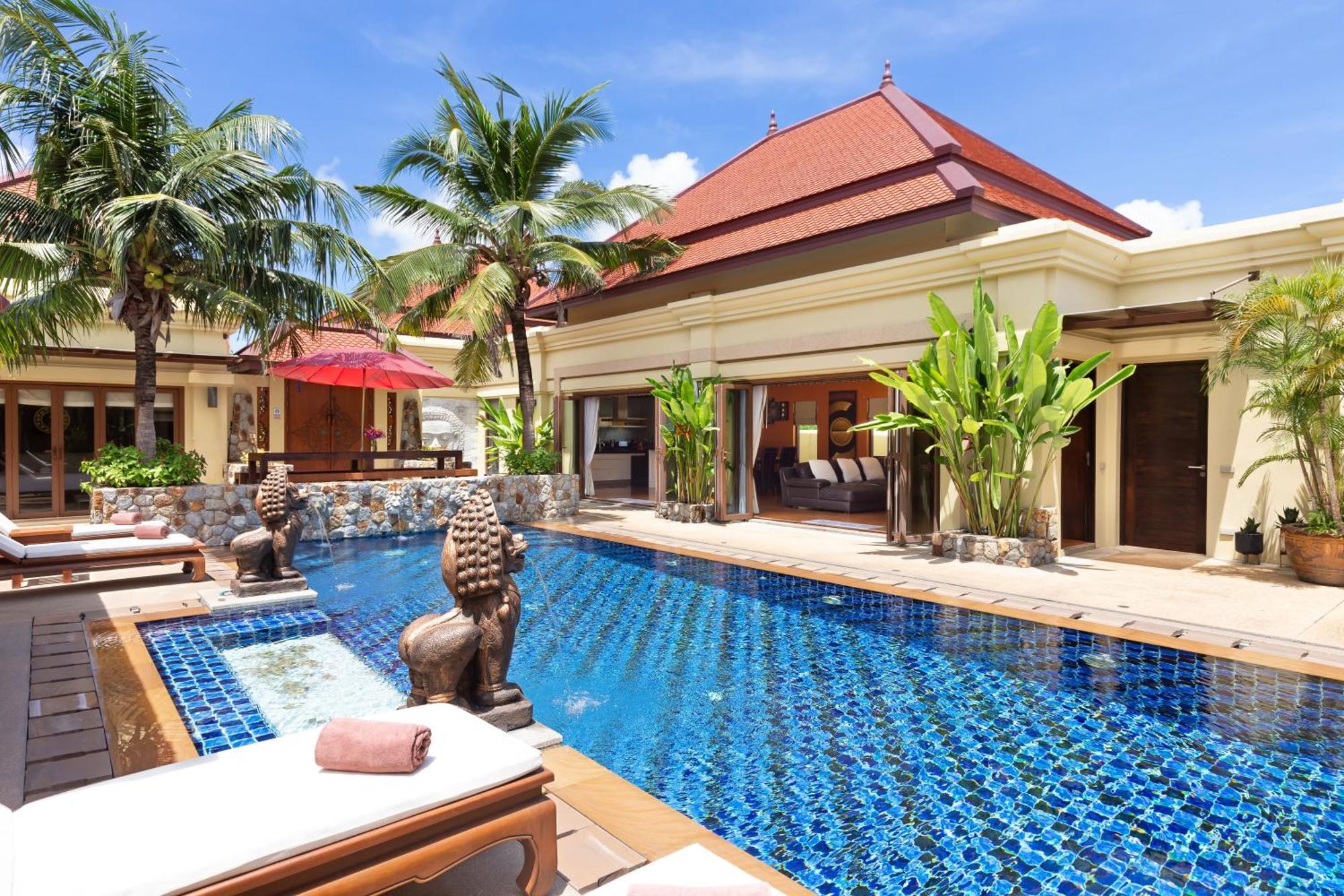 Extraordinary Courtyard 6Br Pool Villa Sri Suri, Naiharn Rawai Екстер'єр фото